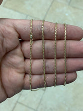 10K Yellow Gold Hollow Round Box Necklace Chain 1.50mm 26'' 30'' - Round Polished Box Chain, Venetian Chain, Genuine 10k Gold