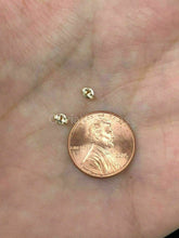 14K Solid Gold Push backs, A Pair of Earring Backs, Backing Only, Yellow Gold, White Gold - Genuine 14K Gold - New