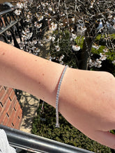 3.30 Carat Natural Diamond 14K Solid White Gold Tennis Bracelet | Classic Tennis Bracelet| F/G Color | 7'' Inch