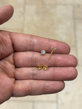 IGI Certified 14k Yellow Gold Lab Grown Diamond Studs 1.00 Carat DE VS1, Screw Back, Diamond Studs, Round Diamond Stud Earrings Unisex