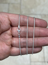 Real Solid 925 sterling silver Snake Chain necklaces 1.4mm 16",18",20",22",34",26'',30" - Genuine 925 Silver - Round Snake