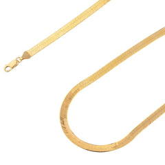 14K gold snake chain / gold choker / High quality Flat snake chain / gold necklace / 925 Sterling Silver / gold chain / bridesmaid gift