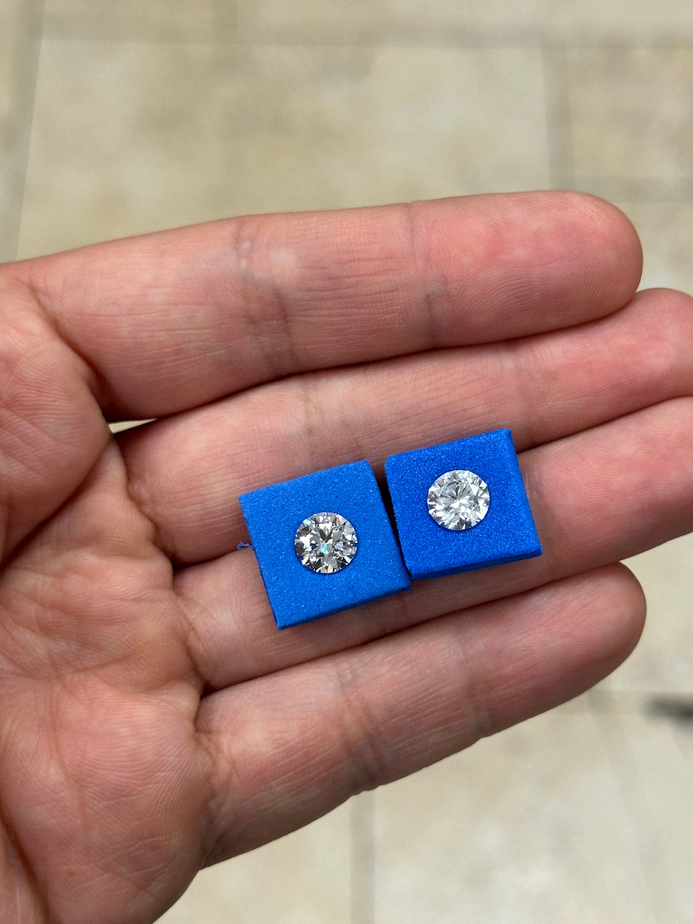 1.50 Carat IGI Certified Diamond Lab Grown Round E Color VVS2 Loose Stone