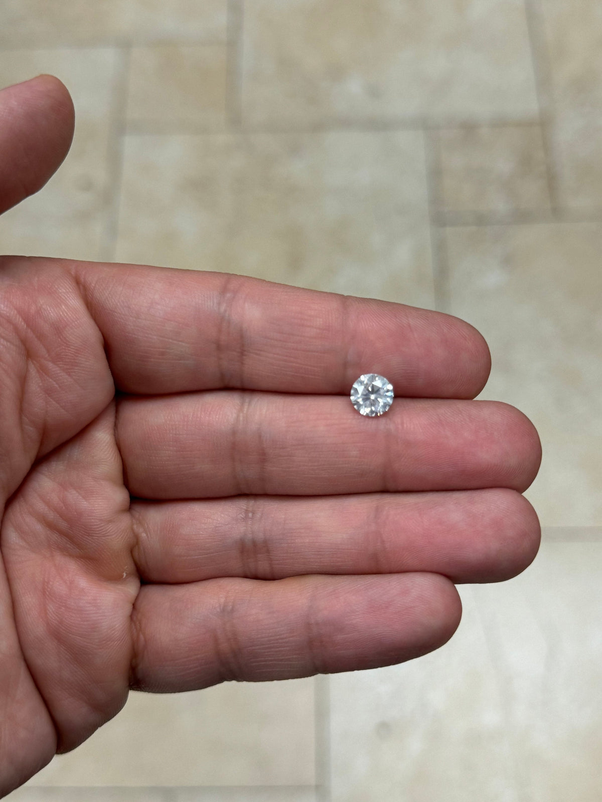 Natural 1.50 Carat Round Diamond F/G Color I2-I3 Loose Stone Diamond - Natural Diamond - 7mm