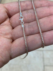 Rose Gold Snake Chain Necklace • 925 Sterling Silver/14K Rose Gold Snake Chain Necklace • Dainty Layering Necklaces, Minimalist Jewelry