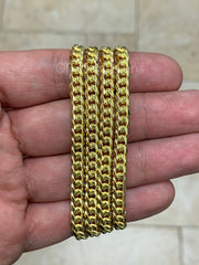 Solid 925 Sterling Silver Italian Chain Necklace, Solid Miami Cuban Curb Link Chain, 5mm Necklace Chain, Gift For Him, Cuban Link Necklace