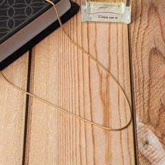 925 Sterling Silver 14K Yellow Gold Plated Round Snake Chain necklaces 1.6mm -  All Lengths - Round Snake